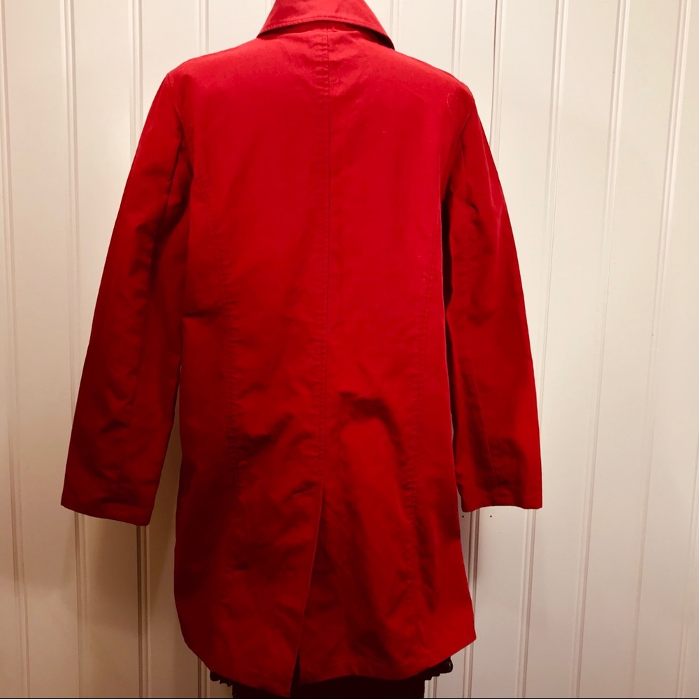 ❣️Old navy cotton overcoat red women’s large - Picture 4 of 7